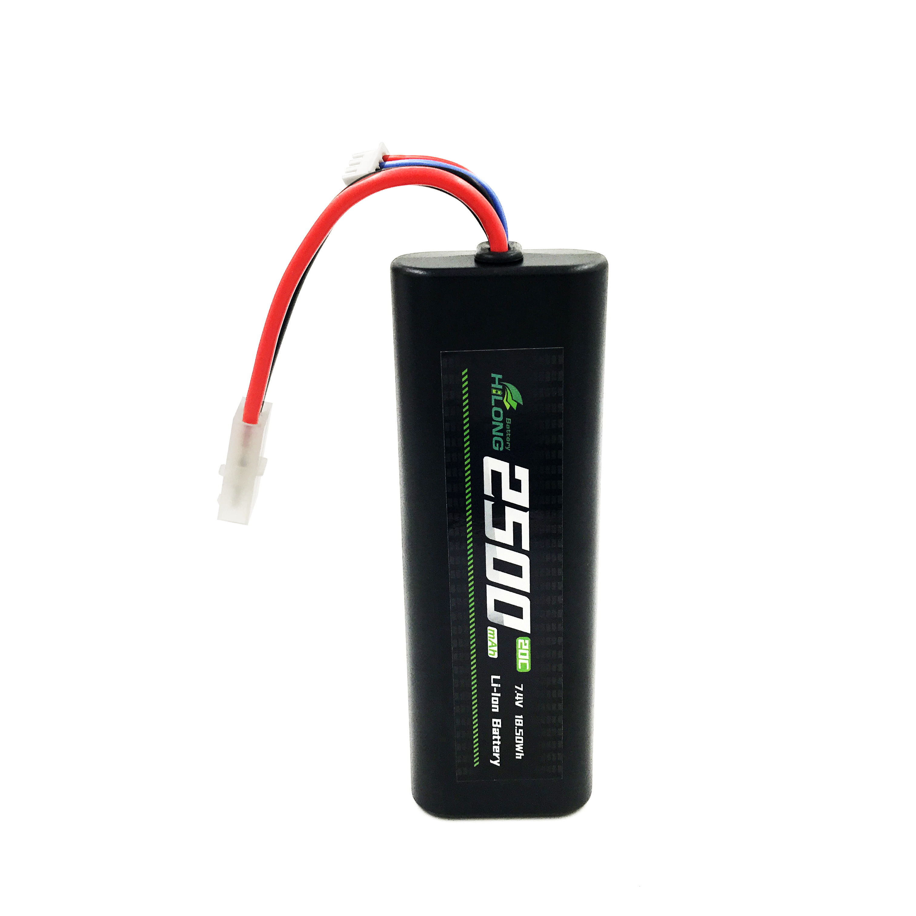 7.4V 2500mAh liion battery