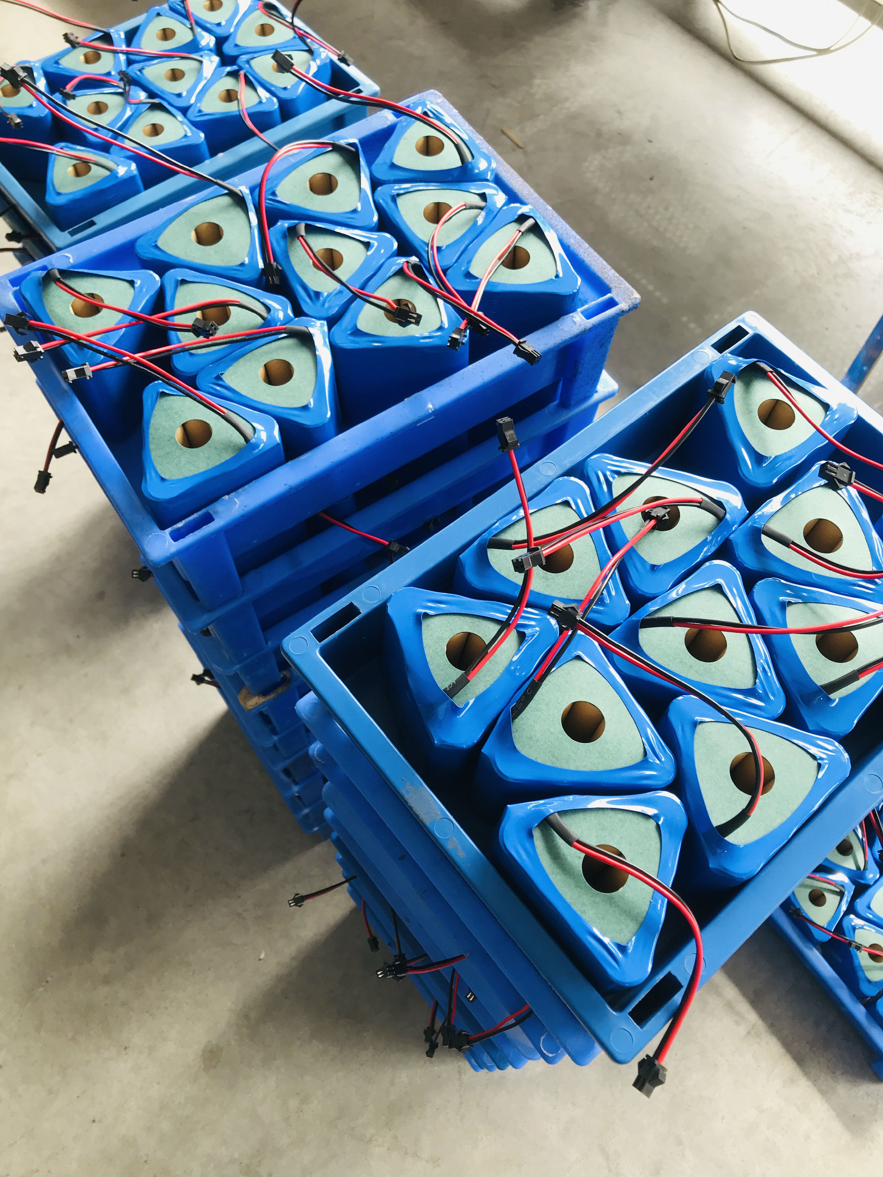 Stage lighting battery